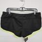Black High Waisted Sports Shorts image number 2