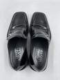Authentic Vtg Gianni Versace Black Square-Toe Loafers M 7 image number 6