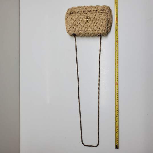 Tory Burch Women's Natural Mini Kira Crochet Bag image number 8