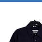 NWT Mens Navy Blue Long Sleeve Spread Collar Button-Up Shirt Size Large image number 3