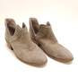 Vince Camuto Leather Pevista Booties Grey 9 image number 3