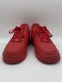 Authentic Mens Air Force 1 07 LV8 CW6999-600 Red Lace Up Sneaker Shoes Sz 8 image number 1