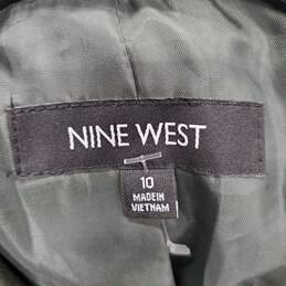 Nine West Women Green Blazer Sz 10 NWT