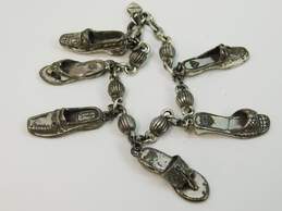 Brighton Designer Tribeca Watch & Chunky Chain & Shoe Charm Bracelets 174.6g alternative image