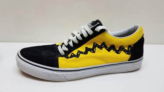 the Vans x Peanuts Charlie Brown Good Skool Skate Shoes Mens 10.5 Women's | GoodwillFinds