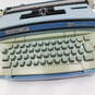 Vintage Smith Corona Coronet Super 12 Blue Electric Typewriter With Hard Case image number 5