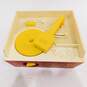 Vintage Fisher Price Music Box Record Player Toy with 5 Records image number 2