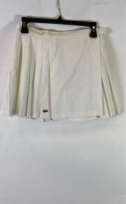 Lacoste Sport White Skirt - Size X Small NWT