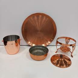 Copper Kitchen Cookware Assorted 11pc Lot alternative image