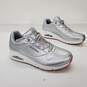 Skechers Street Women's Uno-aluminiferous Metallic Silver Sneakers Size 8.5 image number 3