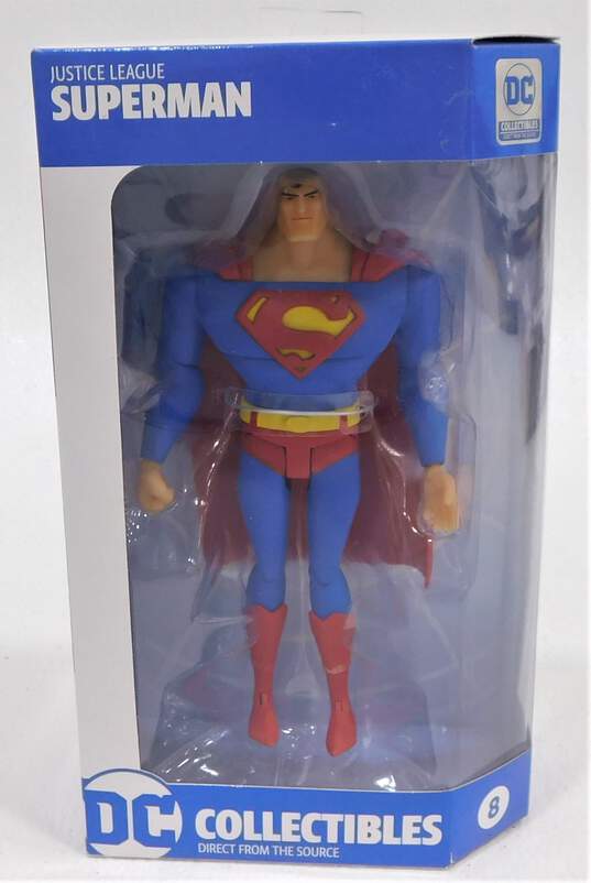 Justice League Superman Figure #8 DC Collectibles 2018 in Original Box Sealed image number 1