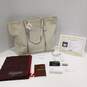 Authentic COACH Suede Leather Tote Bag NWT image number 1