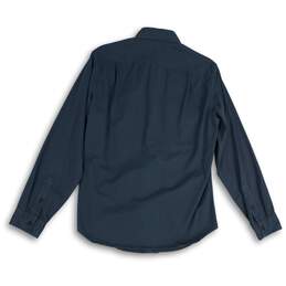 J. Crew New York Mens Gray Spread Collar Long Sleeve Button-Up Shirt Size Small alternative image