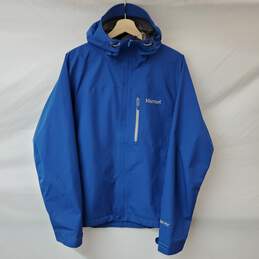 MARMOT Men's 30380 Blue GoreTex Jacket Windbreaker Size S