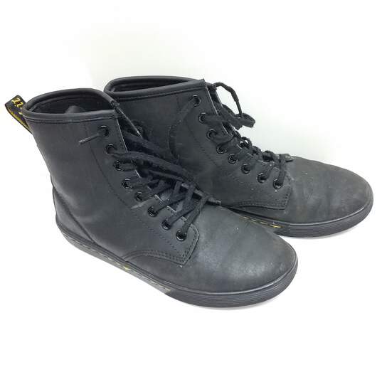 Dr Martens Black Leather Boots image number 1