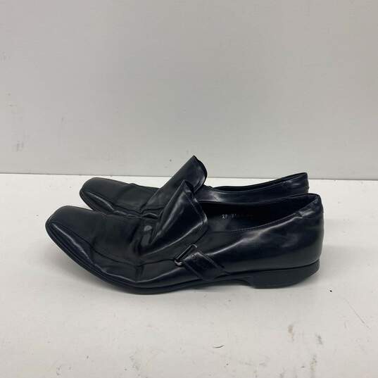 Buy the Prada Black Loafer Casual Shoe Men 10 | GoodwillFinds