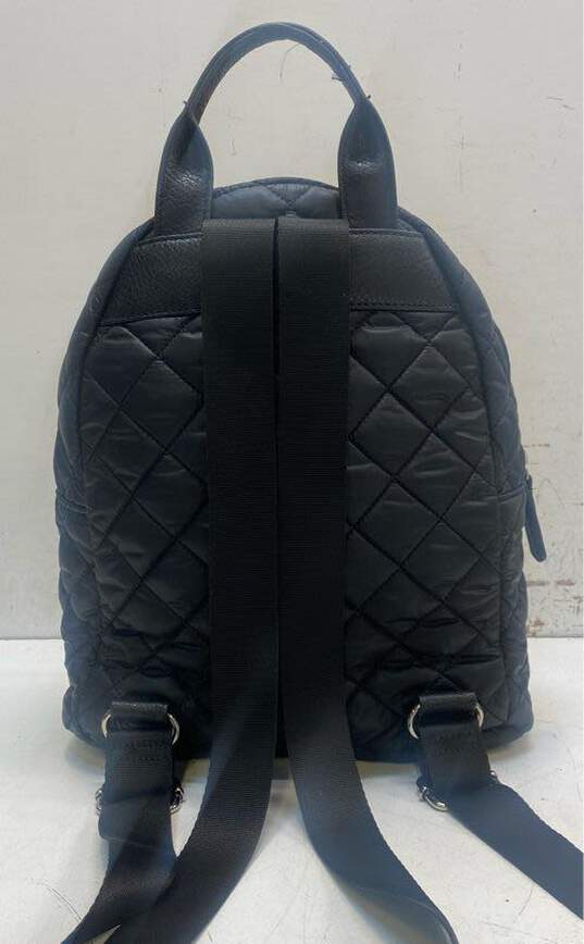 Kenneth Cole Reaction Black Quilted Backpack image number 2