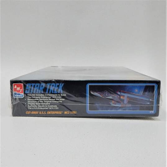 AMT Ertl Star Trek Cut-Away U.S.S. Enterprise NCC-1701 Model Kit NIB image number 7