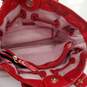 Dooney & Bourke Chiara Red Patent Leather Drawstring Handbag image number 8