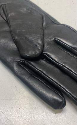 Fownes Brothers Black Vintage Leather Gloves - Size Medium alternative image