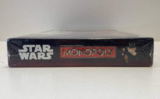 Star Wars Monopoly Factory Sealed Parker Bros Hasbro Disney Sealed NIB image number 4