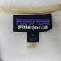 Patagonia White 1/4 Zip Fleece Pullover LG image number 3