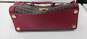 Michael Kors Women's Brown and Red Leather Purse image number 2