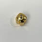 Designer Kate Spade Gold-Tone Heart Shape Crystal Cut Stone Stud Earrings image number 3