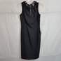 Eliza J women's black sleeveless sheath dress with cutouts size 2 nwt image number 1