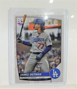 2023 James Outman Topps Big League Rookie Los Angeles Dodgers