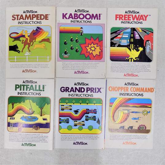 52 Atari 2600/5200 Intellivision Game Manuals/Catalogs Krull Pac-Man image number 9