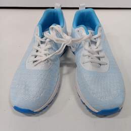 Running Air Women's Ice Blue Lace Up Sneaker Shoes alternative image