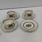 7pc. Set of Crescent Ivory Cups & Saucers image number 1