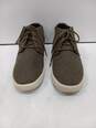 Men's OluKai Casual Brown Lace-Up Shoes Size 10 image number 1