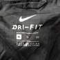 Nike Men's Black Full Zip Hooded Windbreaker Jacket Size XL image number 3