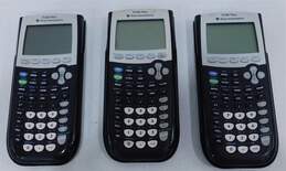 Texas Instruments TI-84 Plus Calculator Lot of 3 UNTESTED