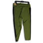 NWT Womens Olive Green High Elastic Waist Pull-On Ankle Leggings Size XL image number 2