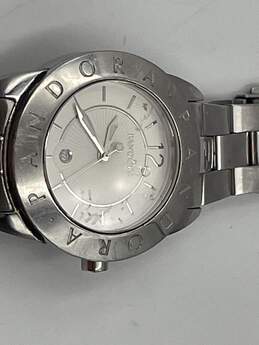 Womens 811009WH Silver Black Crown Diamond Water Resistant Wristwatch 102g alternative image