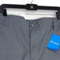 NWT Mens Gray Flat Front Slash Pocket Chino Shorts Size 42 R image number 3
