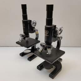 American Optical Spencer Microscope Lot of 2 alternative image