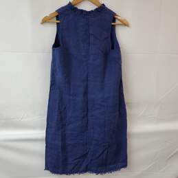 Tommy Bahama Sleeveless Navy Blue Midi Dress Women's XXS alternative image