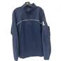 Adidas Golf Men's Navy Go-To 1/4 Zip EC 1825 Sweatshirt Size L image number 1