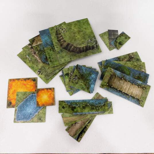 Wizards Of The Coast D&D Dungeons & Dragons The Wilderness Tiles Master Set IOB image number 2