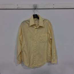 Men's Vintage Sears Fashion Collection Perma-Prest Button-Up Shirt Sz 15.5