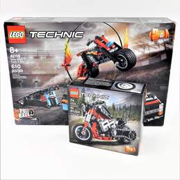 LEGO Technic Sealed 42106 Stunt Show Truck & Bike w/ 42132 Motorcycle