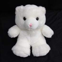 Build A Bear Small Polar Bear Teddy Bear w/ Case alternative image