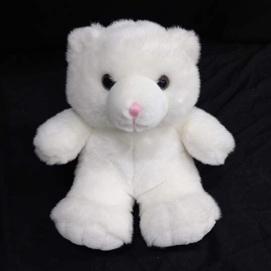Build A Bear Small Polar Bear Teddy Bear w/ Case image number 2