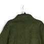 NWT Mens Green Fleece Long Sleeve Mock Neck Pullover Jacket Size XXL image number 4