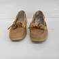 Gold Sperry Top Siders Size 9M image number 3