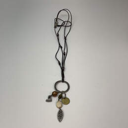 Designer Silpada 925 Sterling Silver Pearl And Stone Pendant Necklace alternative image